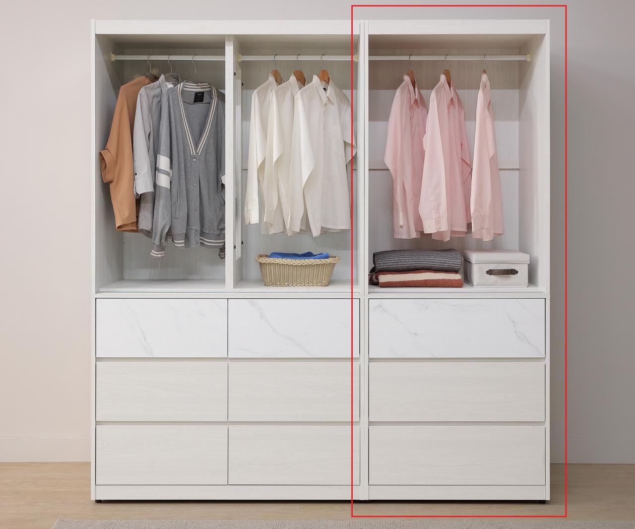 泰倫 3 × 7尺推門組合衣櫥